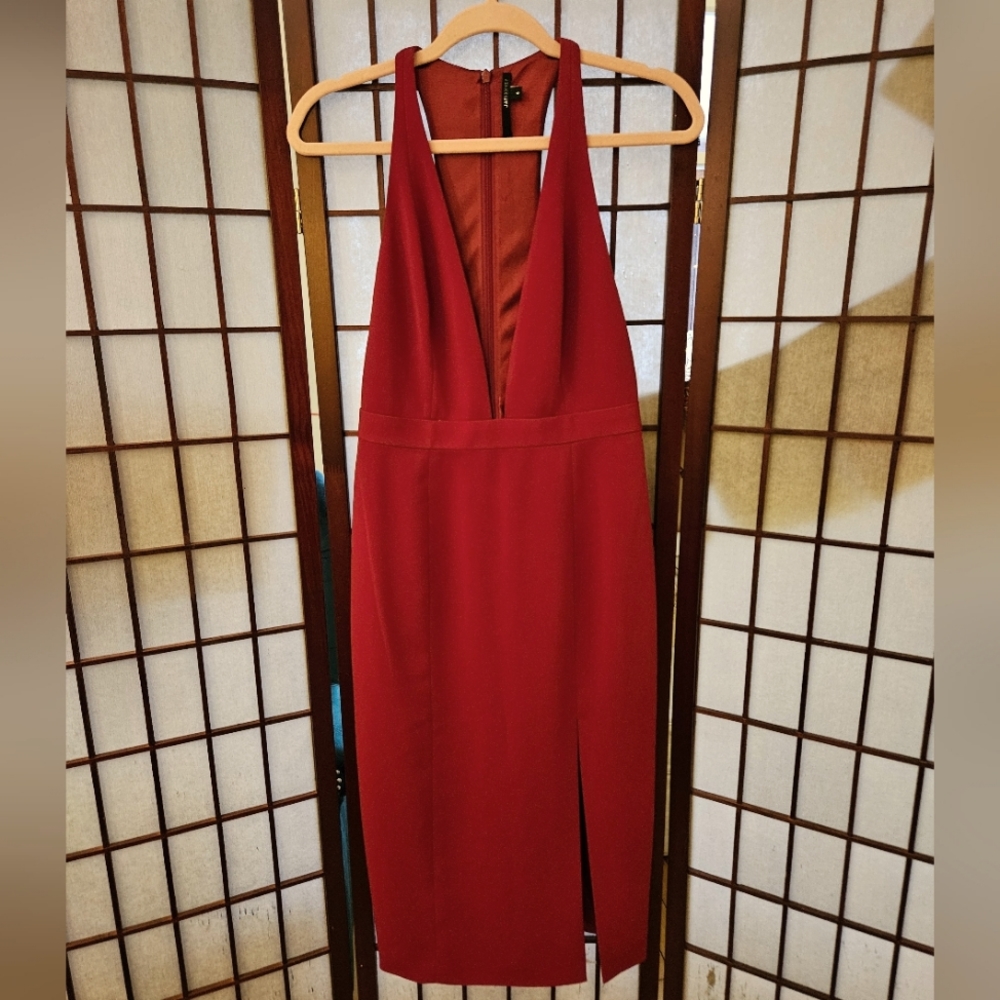 Sexy and Chic Red Dress
